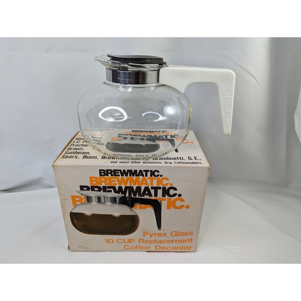 Pyrex Brewmatic Glass 10 Cup‎ Coffee Decanter Replacement CC10